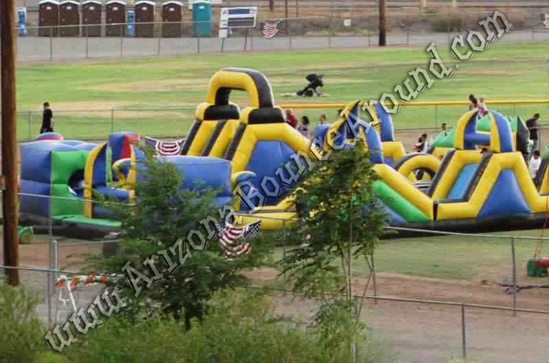 Big inflatable Obstacle course rentals Phoenix AZ